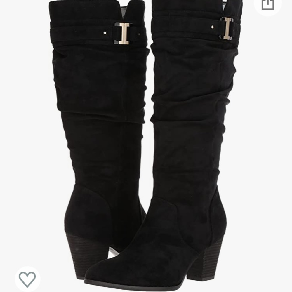 Dr. Scholl's Shoes Women's Devote Wide Calf Riding Boot/ size 7.5